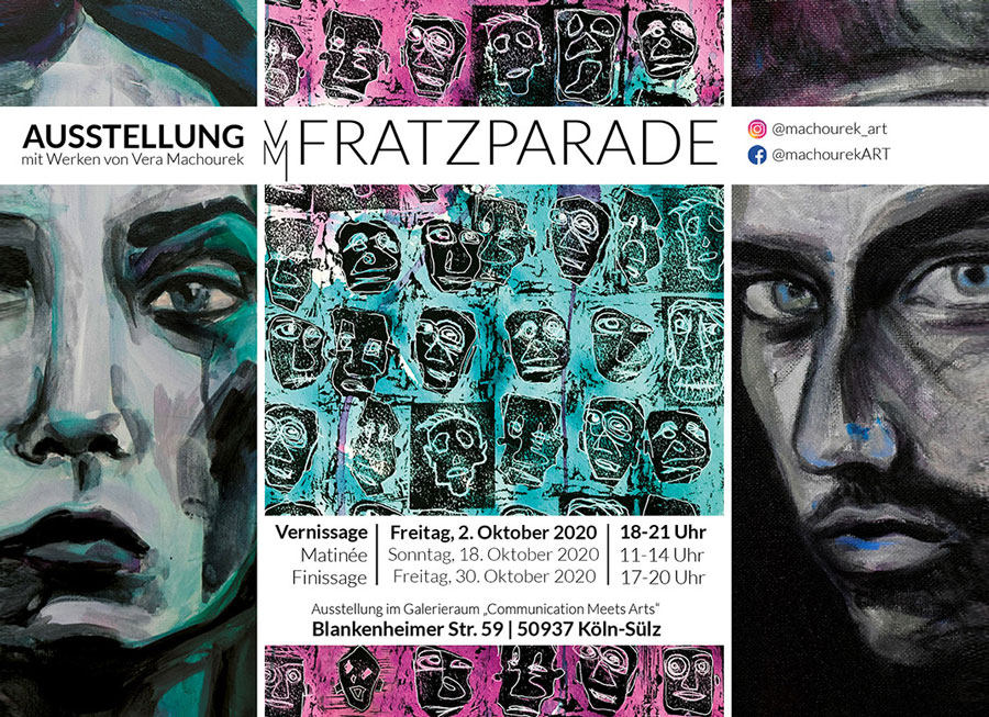 Exhibition Flyer Fratzparade
